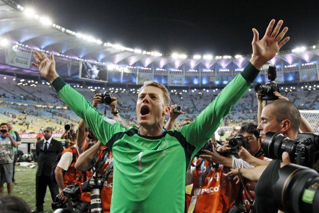 Manuel Neuer fue una de las figuras de Alemania en el Mundial de Brasil 2014.