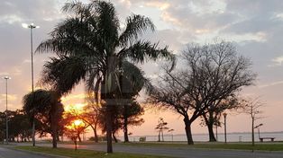 Otro día con mucho frío y sol en Santa  Fe