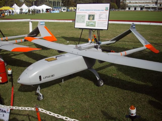Avance. Un avión no tripulado desarrollado por el Ejército.