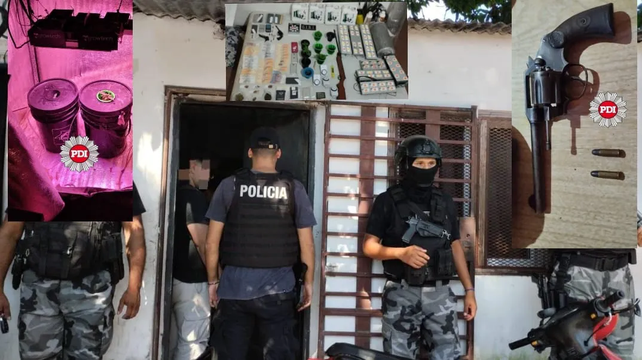 El 3 de marzo allanaron al casa donde encontraron la marihuana