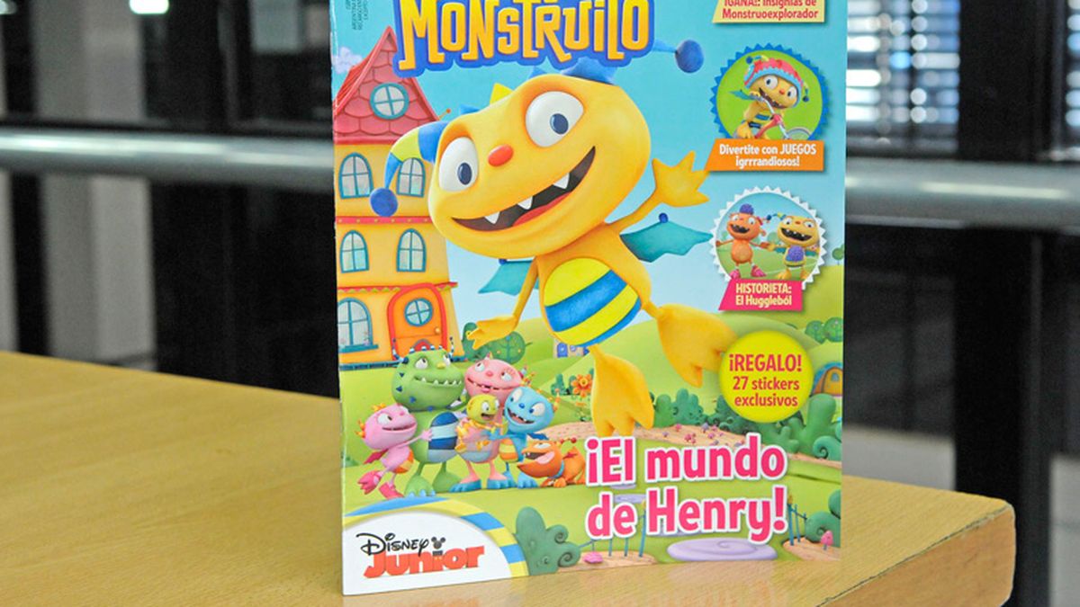 Pedí este Jueves la revista Henry Monstruito de Disney Junior