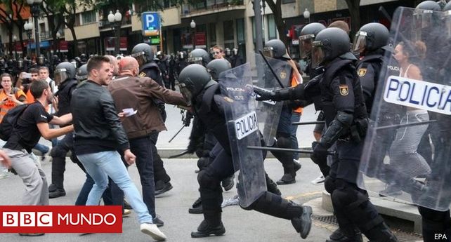 Represión brutal hubo en Cataluña. 