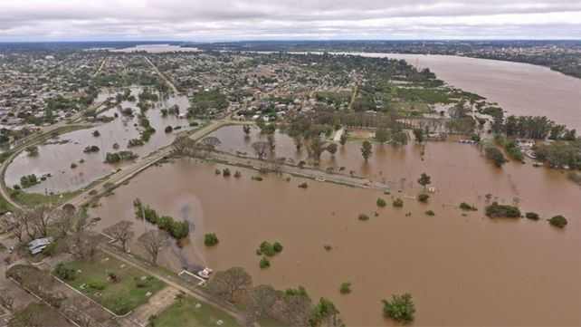 Concordia: ya son más de 215 las familias afectadas por la creciente del río Uruguay