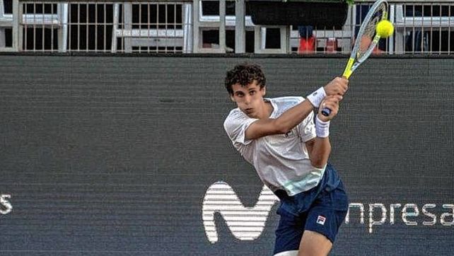 Juan Cerúndolo es uno de los argentinos en acceder a las semifinales del Challenger de Zagreb. 