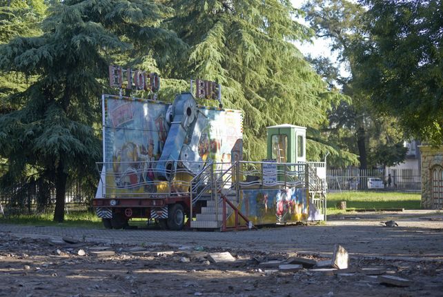 El Loco Bus. Otro de los divertimentos que generaba vértigo y