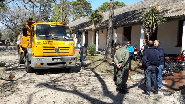 Reacondicionan el ex Gada para recibir este jueves a los Gendarmes en Santa Fe Reacondicionan el ex Gada para recibir este jueves a los Gendarmes en Santa Fe
