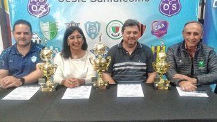 Las autoridades del Oeste Santafesino presentaron el Interasociaciones U15 que se jugará en El Trébol.