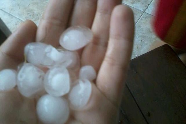 Luego de varios días con altas temperaturas, llegó la lluvia