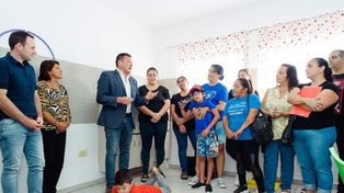 El intendente Leonardo Raimundo estuvo en la inauguración del espacio para personas con TEA.&nbsp;