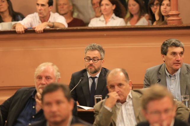 Gustavo Guzmán en la cámara de Diputados. Foto UNO Diego Arias.&nbsp; 