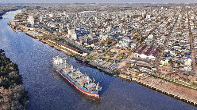 El puerto de Concepción sostiene un ritmo intenso de exportaciones.