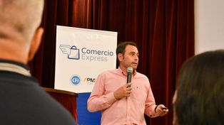 Capacitación. Juan Marcos Aviano, secretario de Comercio.