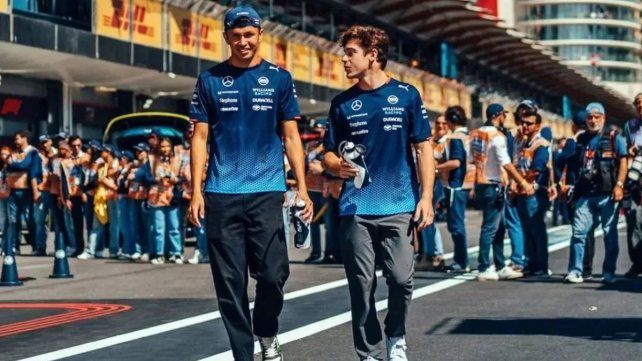 Alexander Albon elogió el trabajo que hizo Franco Colapinto en la F1.