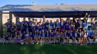 Con 46 nadadores, el Club Paracao fue la institución con más competidores en Concepción del Uruguay.