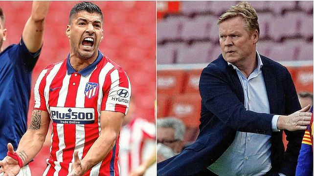 Luis Suárez criticó duramente a Ronald Koeman.