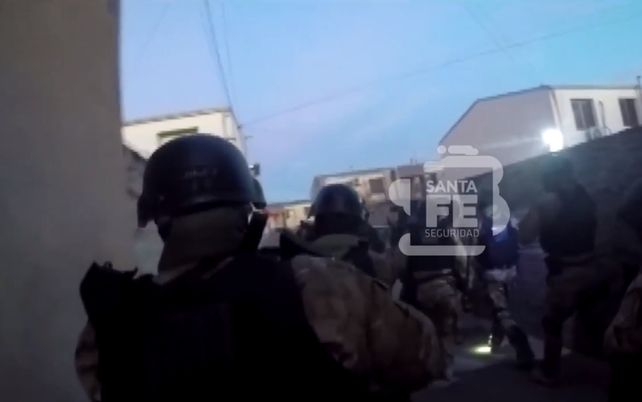 Un video muestra cómo fueron los allanamientos por ataques a funcionarios del Poder Judicial