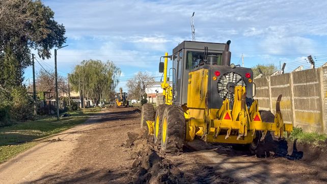 La obra forma parte del Plan de Pavimentación que impulsan de manera conjunta el Municipio y el gobierno provincial