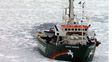 Llega rompehielos de Greenpeace para campa&ntilde;a pro rescate del Riachuelo