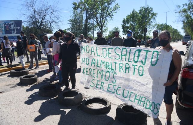 Toma de tierras: corte de tránsito en zona oeste en rechazo a un eventual desalojo