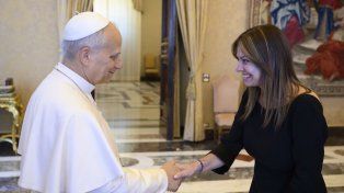 La ministra Pettovello fue recibida por el Papa León XIV en el Vaticano