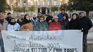 Marcha de las Antorchas: “La inundación del 2003 tiene que ser un problema de Estado”