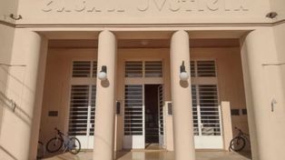 La audiencia de apelación para revisar la prisión perpetua de Leguizamón se realizó en los tribunales de Venado Tuerto.