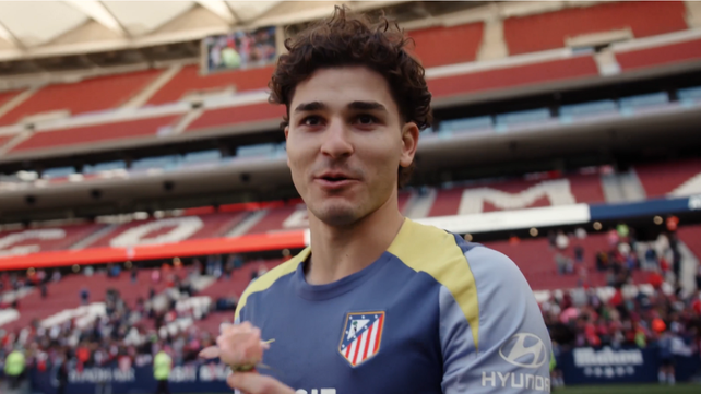 Durante un entrenamiento
