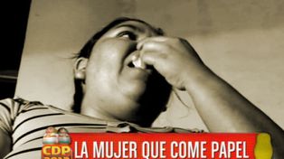 El extraño caso de Micaela, la mujer que no puede dejar de comer papel