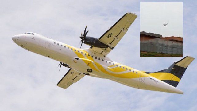 La aeronave que se estrelló en un área residencial en Brasil