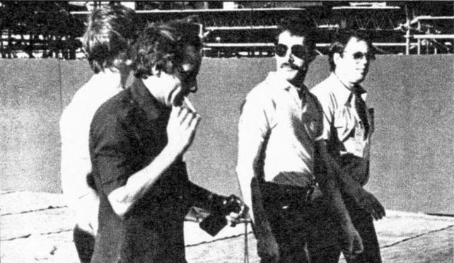 Freddie Mercury recorrió las instalaciones del estadio de Central antes del show.