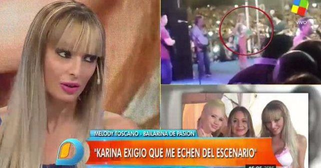 La vi muy envejecida: destrozó a la Princesita Karina y comenzó el escándalo en la movida tropical