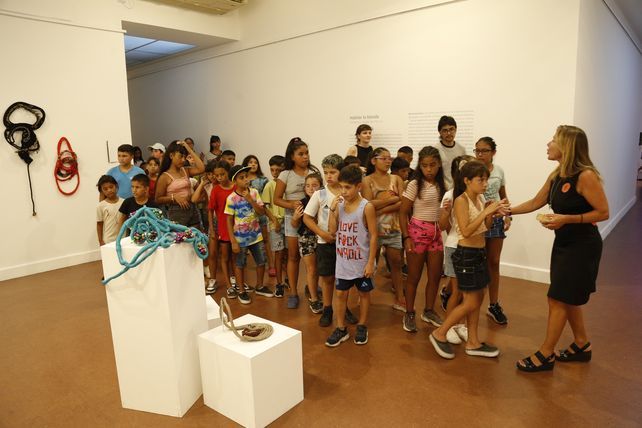 El taller del Museo Castagnino los invitó a dejar fluir la sensibilidad y explorar sobre las distintas maneras de habitar el mundo.