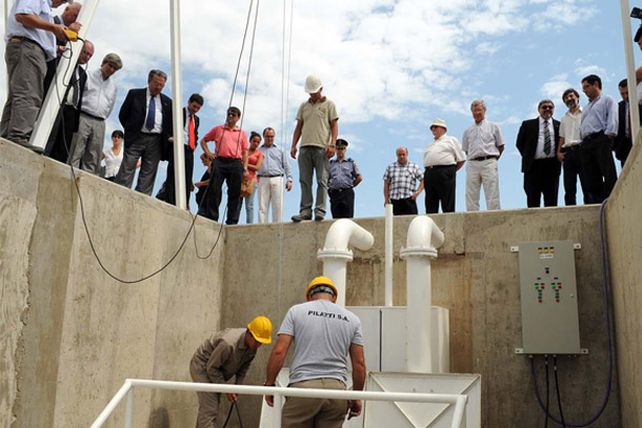Bonfatti inauguró obras contra inundaciones en Santa Fe y Rincón