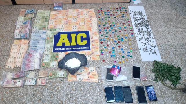 El allanamiento se realizó en una vivienda ubicada sobre calle Lisandro de la Torre al 4100 de la ciudad de Santo Tomé