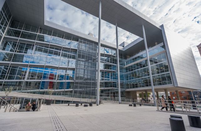 El nuevo edificio de la Corte Suprema de Justicia de la provincia.