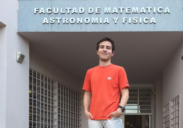 Dos meses estuvo el adolescente en la Universidad Nacional de Córdoba preparándose para la competencia que se realizará en Bolivia.