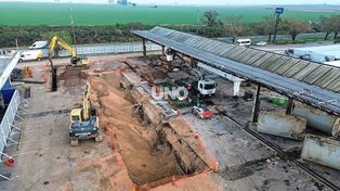 Autopista Santa Fe-Rosario: avanza la renovación de las dos estaciones de servicio y proyectan la construcción de una tercera