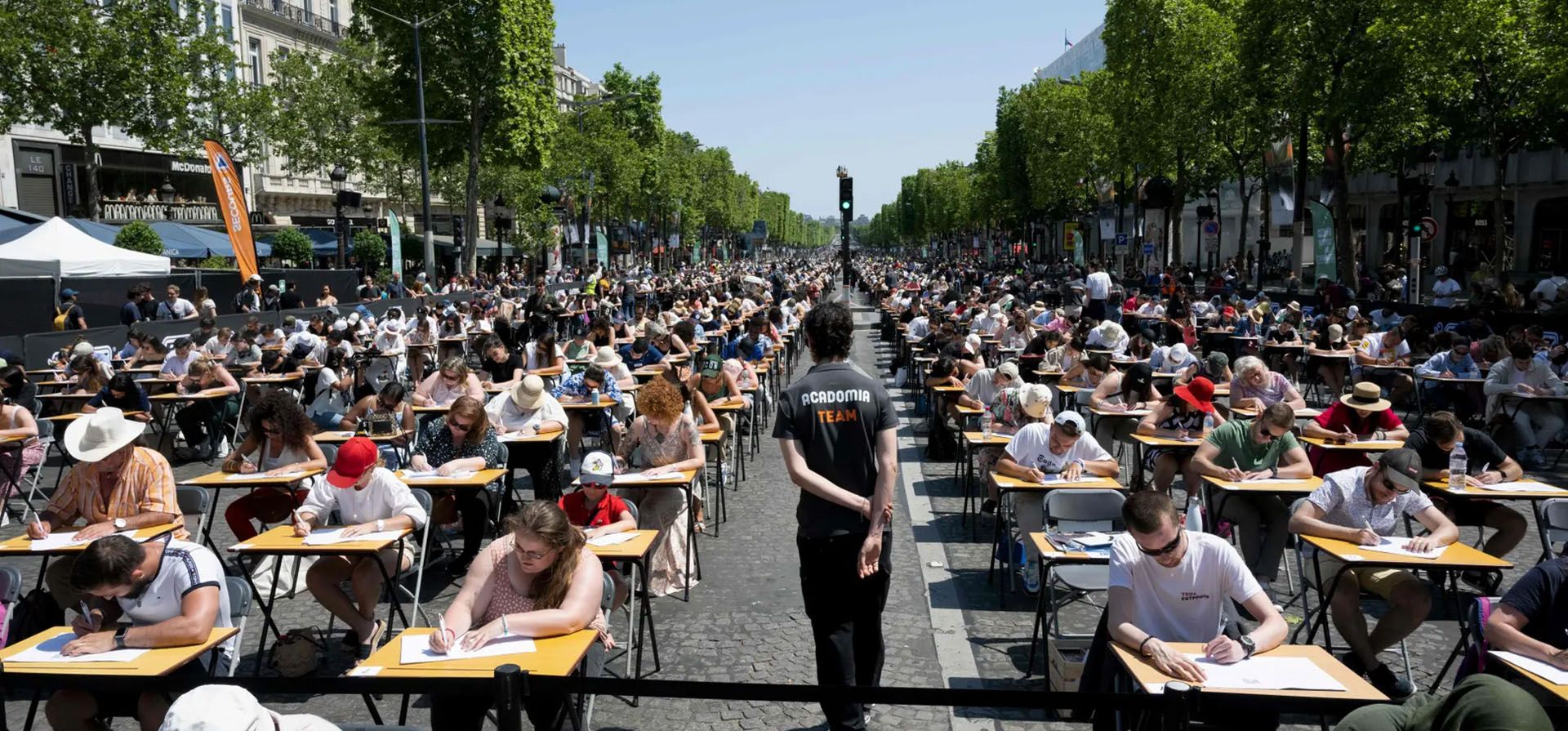 Participantes intentan batir el récord del Participantes intentan batir el récord del