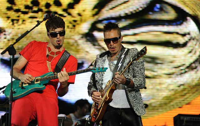 Illya Kuryaki en una de sus últimas presentaciones en vivo. El grupo vuelve para una presentación única en el marco del festival Buena Vibra