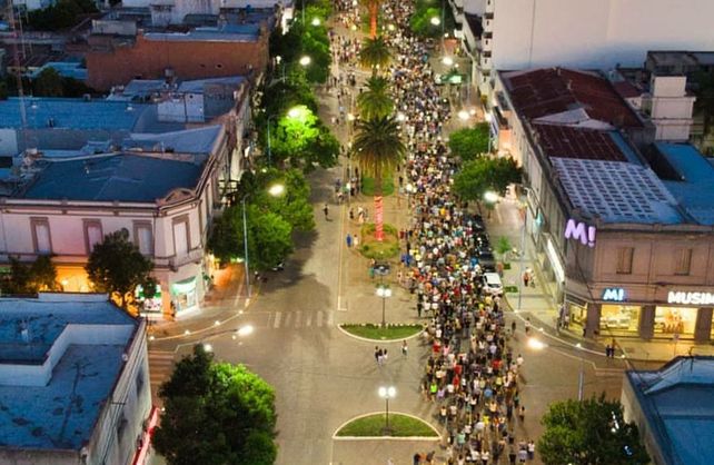 Histórica movilización en Rafaela.&nbsp;