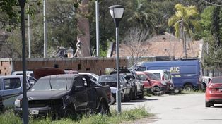 El sector de la AIC donde se produjo el incendio. Esta mañana comenzaron a realizarse las pericias.&nbsp;