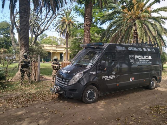 El campo de Coronel Bogado fue allanado en noviembre de 2019.&nbsp;