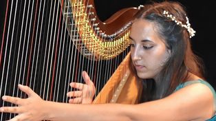 Florencia Arizpe dará un concierto de arpa este jueves en el Club Social