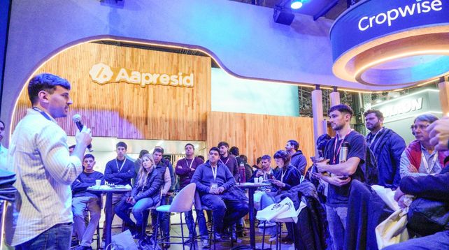 Los asistentes al congreso de Aapresid llegaron en busca de las últimas novedades del sector.