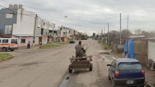 La zona donde ocurrió el crimen de Francisco Olivera, en Nuevo Alberdi, en marzo de 2021. En el hecho resultó herido un adolescente de 14 años.&nbsp; &nbsp;