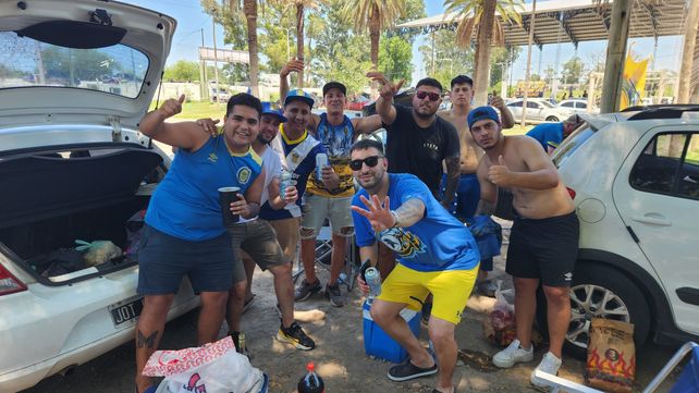 Los hinchas de Central coparon Santiago del Estero y sueñan