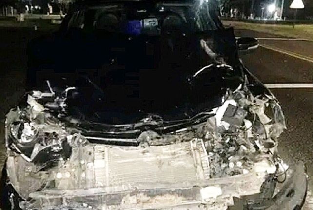 Un vacuno saltó de un camión jaula que circulaba en inmediaciones de Colonia Crespo. El animal chocó contra un automóvil&nbsp;