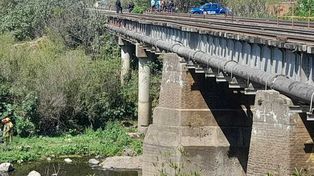 El denominado Puente de Lata está ubicado en el extremo sur de Rosario.