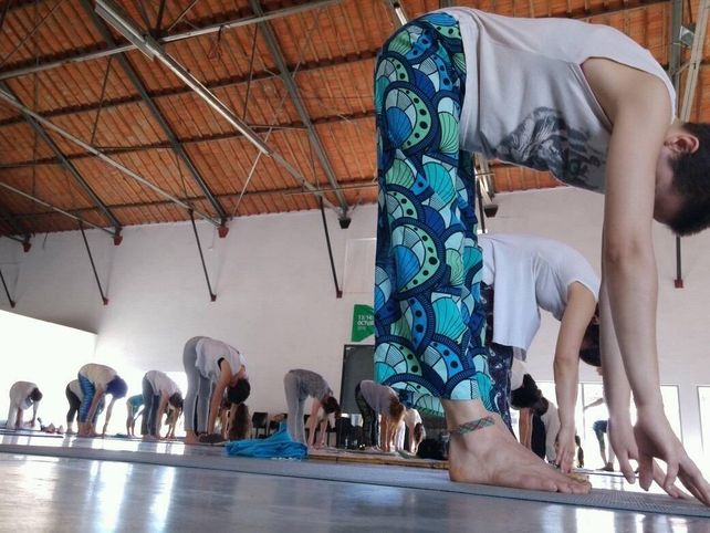 El encuentro en el Puerto demostró el crecimiento del Yoga en Paraná
