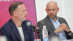 Los ministros Lisandro Enrico y Gustavo Puccini se reunieron con siete intendentes de ciudades portuarias.